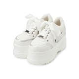 【新色追加】サテンリボンレースアップ厚底スニーカー | ESPERANZA | 詳細画像35