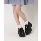 厚底2段ソールローファーパンプス | ESPERANZA | 詳細画像18 