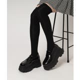 厚底2段ソールローファーパンプス | ESPERANZA | 詳細画像23 