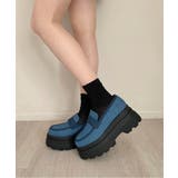 厚底2段ソールローファーパンプス | ESPERANZA | 詳細画像29 