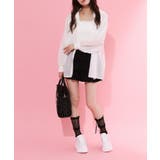 軽量厚底インヒールラインストーン付スニーカー | ESPERANZA | 詳細画像4 
