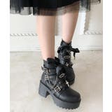 厚底×コウモリ×十字架スニーカー | ESPERANZA | 詳細画像4 