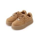 ベージュ(052) | 厚底プラットフォームスニーカー | ESPERANZA