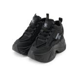 厚底ワンポイントインヒールデザインスニーカー | ESPERANZA | 詳細画像2 