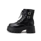 厚底ダブルベルトレースアップブーツ | ESPERANZA | 詳細画像3 