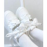 厚底キラキラストーン付スニーカー | ESPERANZA | 詳細画像3 