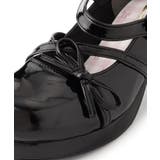 厚底ハートヒールストラップパンプス | ESPERANZA | 詳細画像13