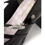 厚底ハートヒールストラップパンプス | ESPERANZA | 詳細画像14