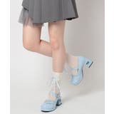 厚底ハートヒールストラップパンプス | ESPERANZA | 詳細画像31