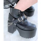 ベルト取り外し可厚底ベルト付きブーツ | ESPERANZA | 詳細画像5 