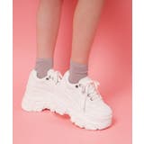 厚底キラキラインヒールスニーカー | ESPERANZA | 詳細画像2