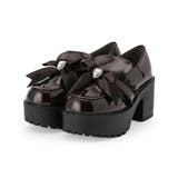 リボン付厚底ローファーパンプス | ESPERANZA | 詳細画像11 