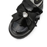 リボン付厚底ローファーパンプス | ESPERANZA | 詳細画像19 