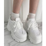 厚底リボンスニーカー | ESPERANZA | 詳細画像2 