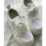 厚底リボンスニーカー | ESPERANZA | 詳細画像3 