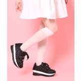 厚底ガーリーリボンレーススニーカー | ESPERANZA | 詳細画像5 