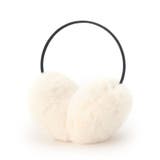 アイボリー(004) | 【防寒】もふもふあったか 細アームのイヤーマフ | ESPERANZA