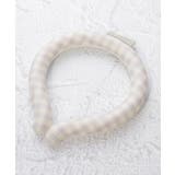 チェックパープル(083) | ＼10色から選べる／ひんやりネックリング | ESPERANZA