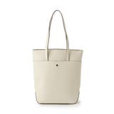 アイボリー(004) | かるいかばん PC収納付き縦型トート | ESPERANZA