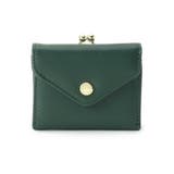 グリーン(022) | メール型がま口財布 3つ折り財布 | ESPERANZA