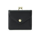 ブラック(019) | メール型がま口財布 2つ折り財布 | ESPERANZA