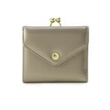 ゴールド(007) | メール型がま口財布 2つ折り財布 | ESPERANZA