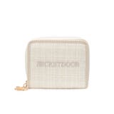 アイボリー(004) | ツィード二つ折り財布 | ESPERANZA