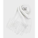 ホワイト(001) | 厚手起毛無地ストール | ESPERANZA