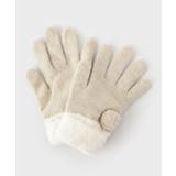 ベージュ(052) | ボンボン付き手袋 | ESPERANZA