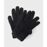 ブラック(019) | ボンボン付き手袋 | ESPERANZA