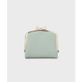 グリーン(024) | 【新生活・新学期】りぼん口金具2つ折り財布 | ESPERANZA