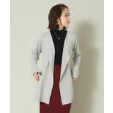 グレー(012) | 【アンチピリング/薄手/手洗い可】着流しカーディガン | ITS'DEMO