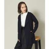 ネイビー(094) | 【アンチピリング/薄手/手洗い可】着流しカーディガン | ITS'DEMO