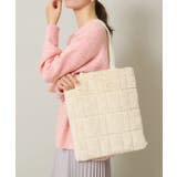 ライトベージュ(051) | 【A4対応】キルトファートート | ITS'DEMO