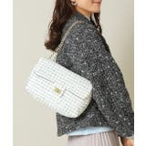 オフホワイト(403) | ツイードミニショルダー | ITS'DEMO