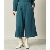 【手洗い可／後ろウエストゴム】裏起毛ガウチョパンツ | ITS'DEMO | 詳細画像13 