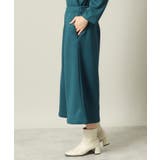 【手洗い可／後ろウエストゴム】裏起毛ガウチョパンツ | ITS'DEMO | 詳細画像14 