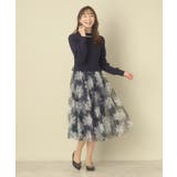 【レイヤード風コーデ/柔らかな着心地/タイパ◎/時短】チュールドッキングワンピ | ITS'DEMO | 詳細画像12