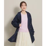 【撥水/スリット入りですっきり着られる】ミドル丈トレンチコート | ITS'DEMO | 詳細画像5