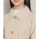 【さらっと羽織れる/腕まわりゆったり/ビッグシルエット】ステンカラーコート | ITS'DEMO | 詳細画像16