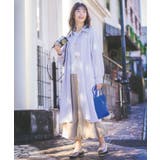 ライトグレー(011) | 【さらっと羽織れる/腕まわりゆったり/ビッグシルエット】ステンカラーコート | ITS'DEMO