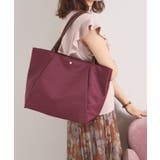 ボルドー(064) | 【12ポケット／PC対応】合皮コンビA4トート | ITS'DEMO