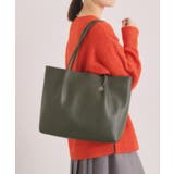 オリーブグリーン(026) | 【通勤】仕切りA4トート | ITS'DEMO