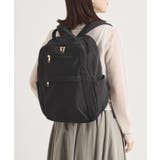 ブラック(019) | ガバッとリュック【12ポケット/A4対応】 | ITS'DEMO