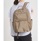 モカブラウン(042) | ガバッとリュック【12ポケット/A4対応】 | ITS'DEMO