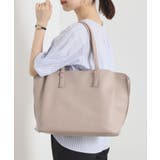グレージュ(050) | <かるバッグ>横型A4トート【通勤/PC対応】 | ITS'DEMO
