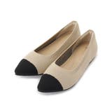 ベージュ(052) | ポインテッドニットパンプス | ITS'DEMO