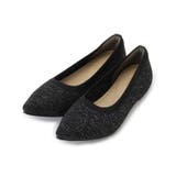 ブラック(419) | ポインテッドニットパンプス | ITS'DEMO