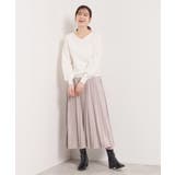 【手洗い可】アンジェリーナ総針vネックニット | ITS'DEMO | 詳細画像6 