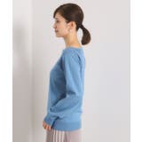 【縮みに強い／洗濯機OK】編地切替ニットプルオーバー | ITS'DEMO | 詳細画像25 